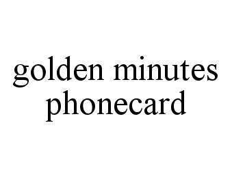  GOLDEN MINUTES PHONECARD
