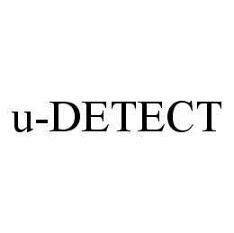 Trademark Logo U-DETECT