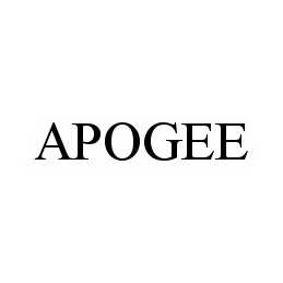  APOGEE