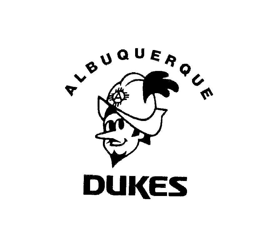 Trademark Logo ALBUQUERQUE DUKES