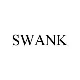Trademark Logo SWANK
