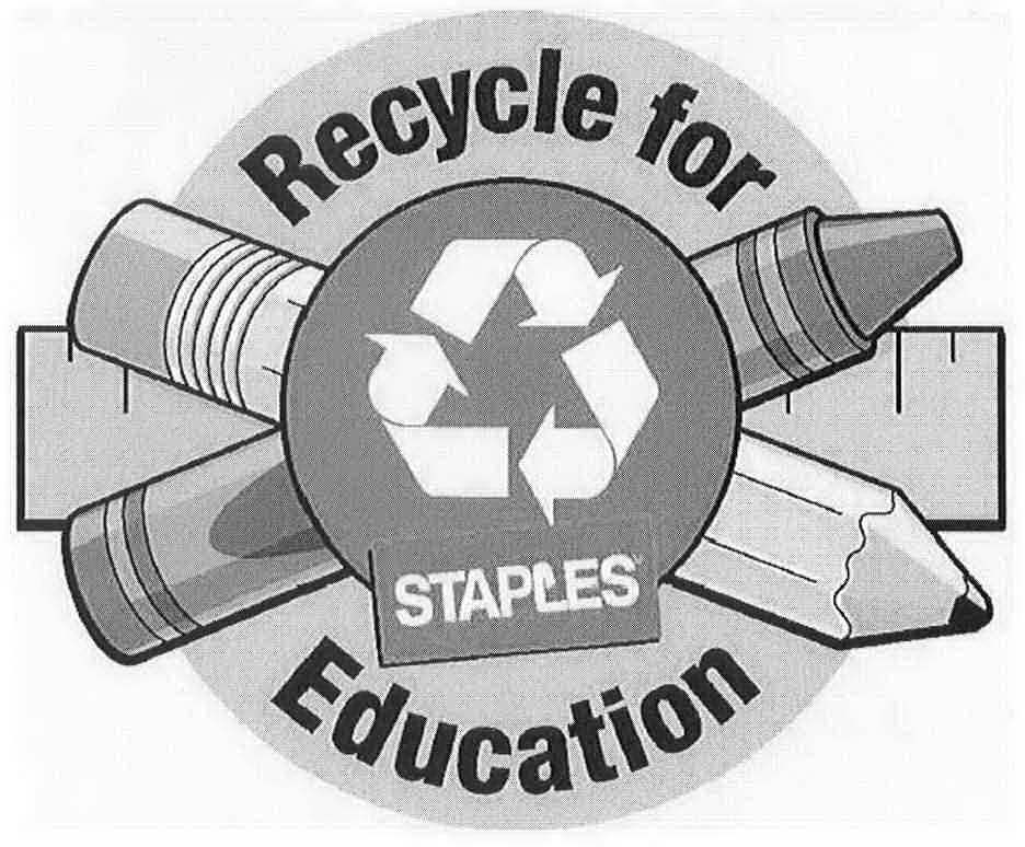  STAPLES RECYCLE FOR EDUCATION