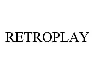 Trademark Logo RETROPLAY
