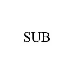  SUB