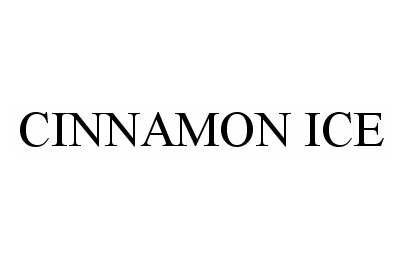  CINNAMON ICE