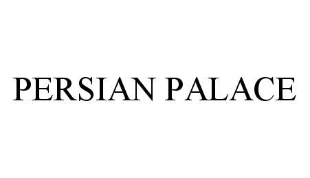 Trademark Logo PERSIAN PALACE