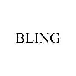Trademark Logo BLING