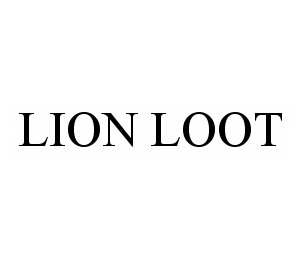 Trademark Logo LION LOOT