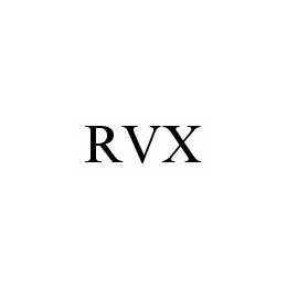 Trademark Logo RVX