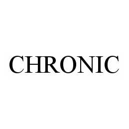Trademark Logo CHRONIC