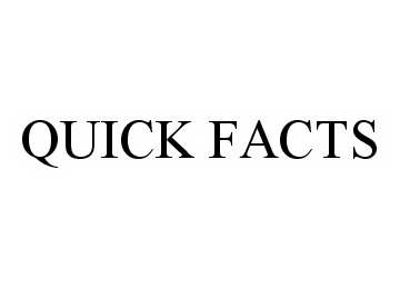 Trademark Logo QUICK FACTS