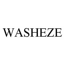 Trademark Logo WASHEZE