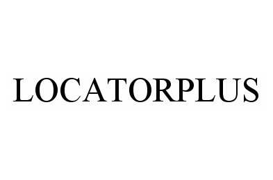 Trademark Logo LOCATORPLUS