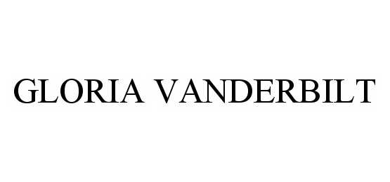 Trademark Logo GLORIA VANDERBILT