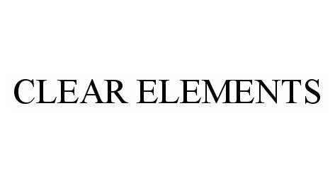  CLEAR ELEMENTS