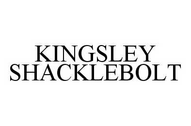 Trademark Logo KINGSLEY SHACKLEBOLT