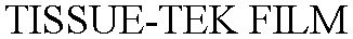 Trademark Logo TISSUE-TEK FILM