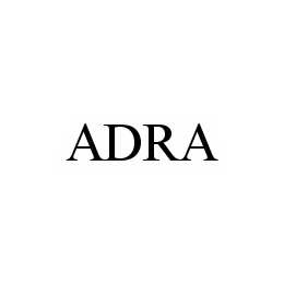 Trademark Logo ADRA