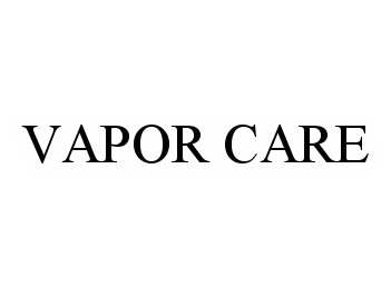 Trademark Logo VAPOR CARE