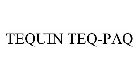 Trademark Logo TEQUIN TEQ-PAQ