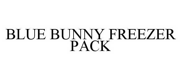  BLUE BUNNY FREEZER PACK