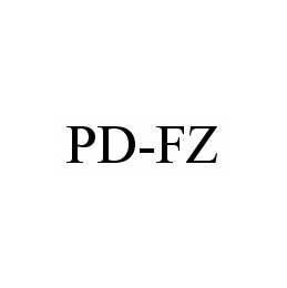 Trademark Logo PD-FZ