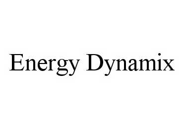  ENERGY DYNAMIX