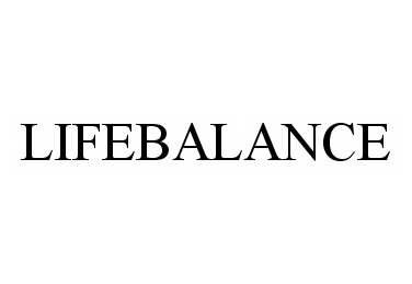 Trademark Logo LIFEBALANCE