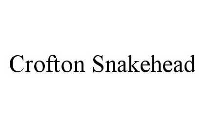  CROFTON SNAKEHEAD