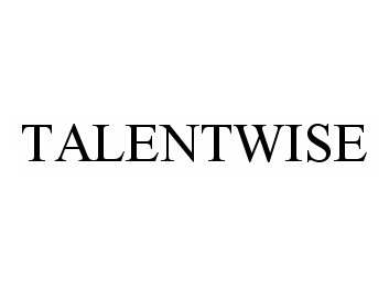 Trademark Logo TALENTWISE