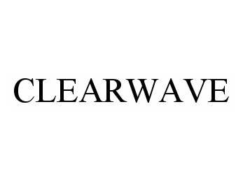 Trademark Logo CLEARWAVE