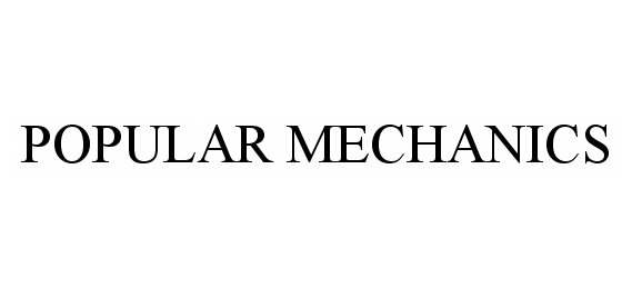 Trademark Logo POPULAR MECHANICS