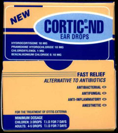  CORTIC-ND EAR DROPS