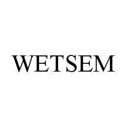 Trademark Logo WETSEM