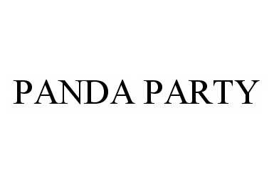  PANDA PARTY