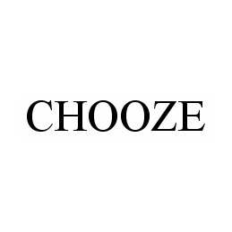 Trademark Logo CHOOZE