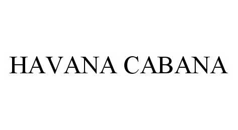 Trademark Logo HAVANA CABANA