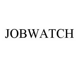 Trademark Logo JOBWATCH