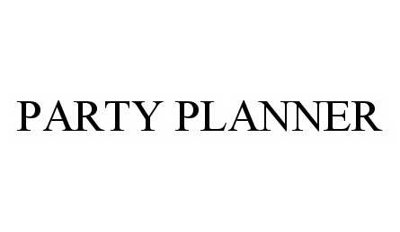 PARTY PLANNER