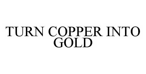  TURN COPPER INTO GOLD