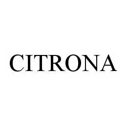 CITRONA