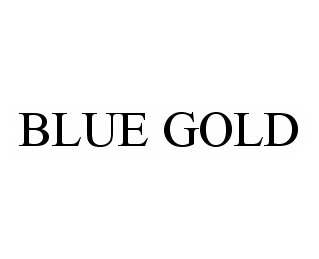 Trademark Logo BLUE GOLD