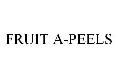  FRUIT A-PEELS