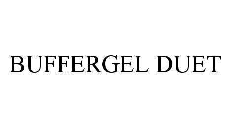 Trademark Logo BUFFERGEL DUET