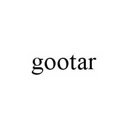 Trademark Logo GOOTAR