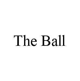 Trademark Logo THE BALL