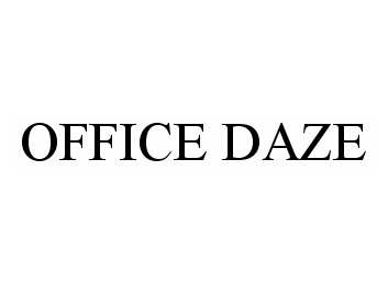 Trademark Logo OFFICE DAZE