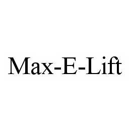  MAX-E-LIFT