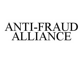 Trademark Logo ANTI-FRAUD ALLIANCE