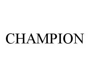  CHAMPION